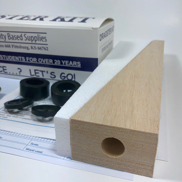 Basswood Dragster Kit (Co2)