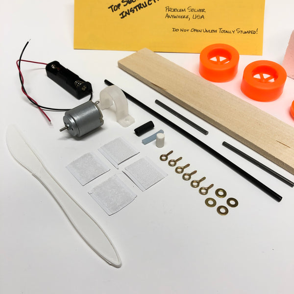 Electric Car Vehicle Kit for STEM (Class Pack for 12 Students)