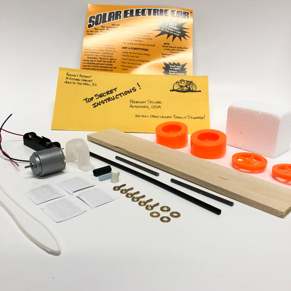Electric Car Vehicle Kit for STEM (Class Pack for 12 Students)