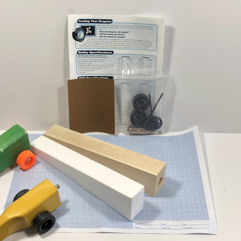 Basswood Dragster Kit (Co2)
