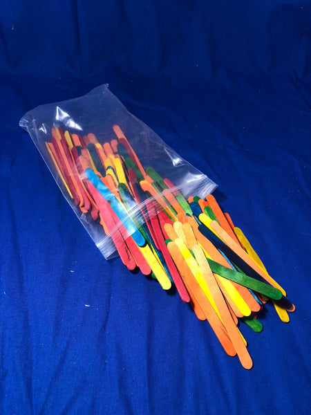 Colored Craft Sticks 150/pk
