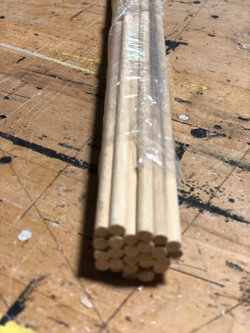 Dowel Rods (25 pcs)