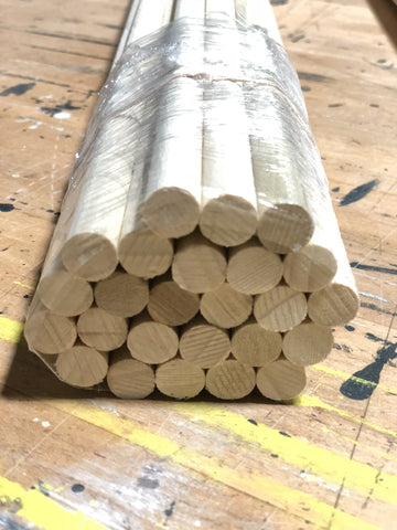 Dowel Rods (25 pcs)
