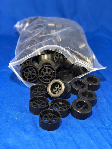 Rear Wheels for Co2 Dragsters, 100-Pk