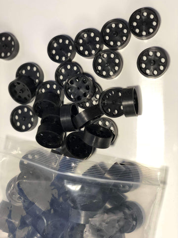 Rear Wheels for Co2 Dragsters, 100-Pk